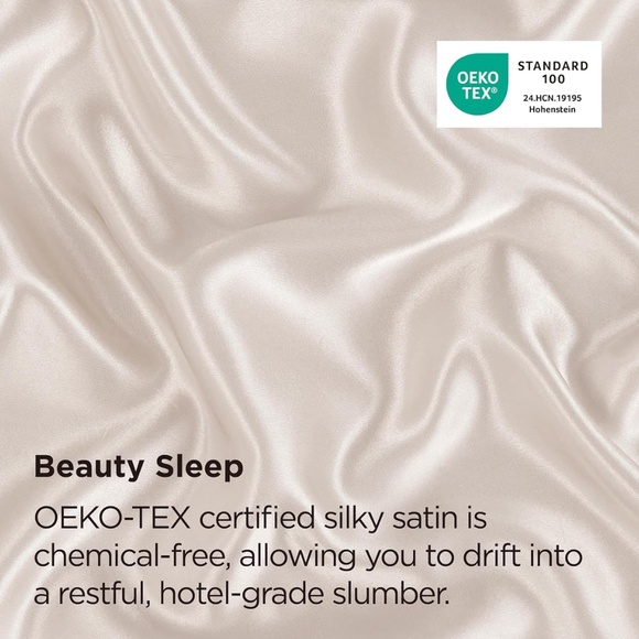 Luxury Satin Pillowcases Set of 2 | Hair & Skin Care | NEW - Picture 2 of 3